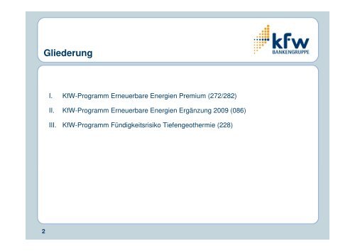 Hasenbein_FÃ¶rderung durch KfW - Geothermie