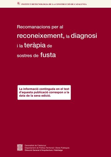 Recomanacions per al reconeixement, la diagnosi i la teràpia ... - Itec