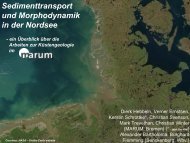 Sedimenttransport und Morphodynamik in der Nordsee (PDF, 2 - BGR