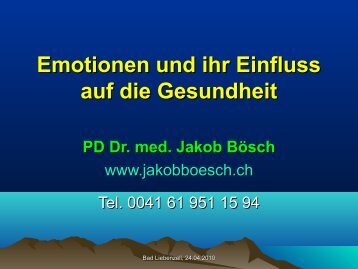 Emotionen und ihr Einfluss auf unsere Gesundheit