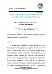 FERTILIZACIÓN DE MANI (Arachis hypogaea L.). - Universidad ...