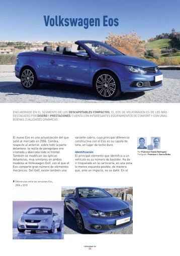 Volkswagen Eos - Revista Cesvimap