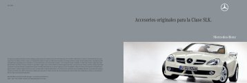 Catálogo Accesorios Clase SLK W171 - Mercedes-Benz