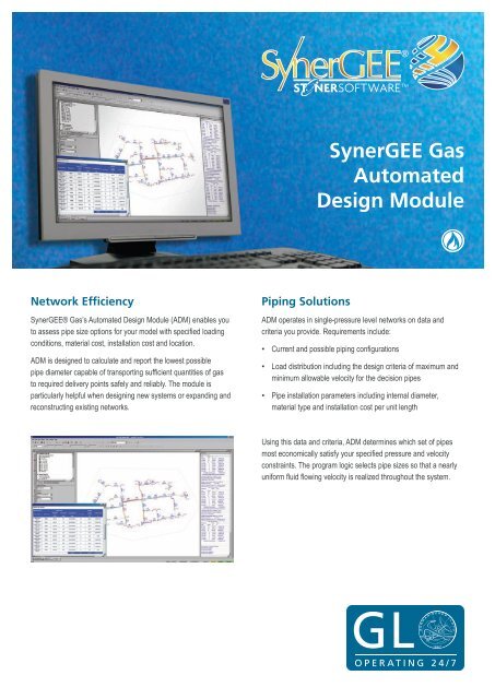 SynerGEE Gas Automated Design Module - GL Group