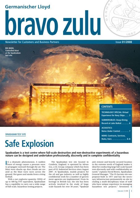 bravo zulu 1/2008 - GL Group