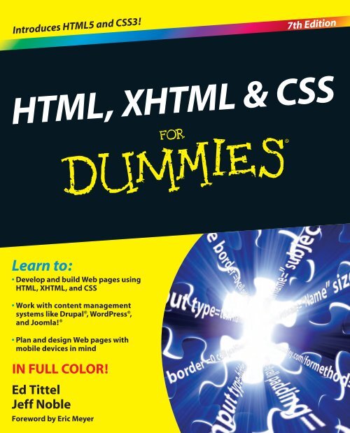 Html Xhtml Css