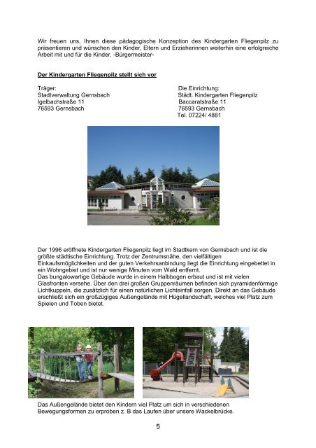 Gernsbach Fliegenpilz Konzeption 05-2012 - Stadt Gernsbach