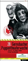 Traditionelle Marionetten und - Stadt Gernsbach