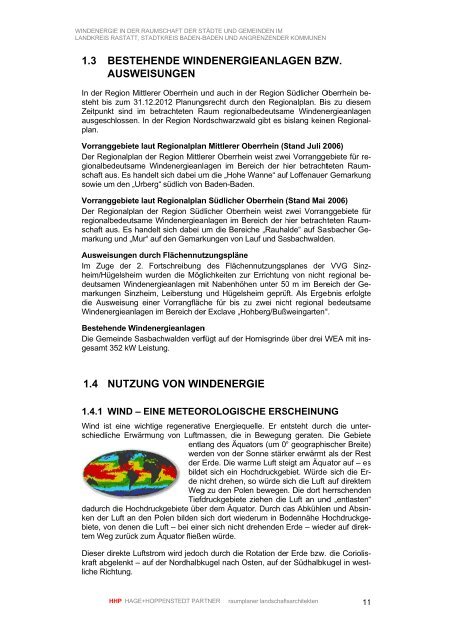Gesamtstudie zur Entwicklung und Steuerung der ... - Stadt Gernsbach