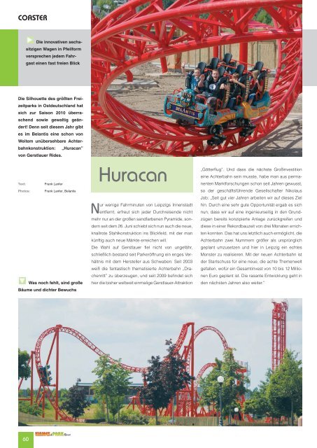 Bericht über den Euro-Fighter "Huracan" - Gerstlauer Elektro GmbH