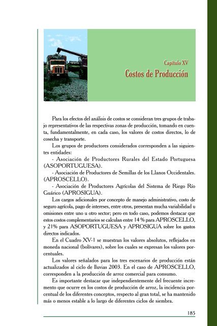 El Cultivo del Arroz en Venezuela - Portal de Publicaciones ...