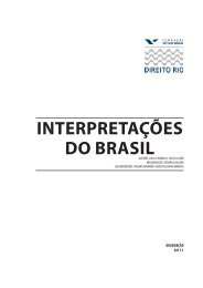 INTERPRETAÇÕES DO BRASIL - Fundação Getulio Vargas