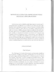 revisão da literatura sobre sincretismo religioso afro - Do.ufgd.edu.br