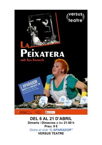 Dossier Peixatera Versus - Versus Teatre
