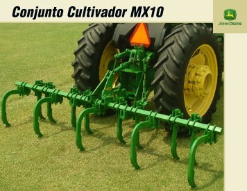 ador MX10 Conjunto Cultivador MX10 - John Deere