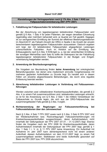 Klarstellungen_FPV2007_Ergaenzung_13072007.pdf - G−DRG.de