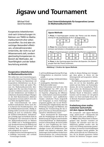 Jigsaw und Tournament - der Gesamtschule Haspe