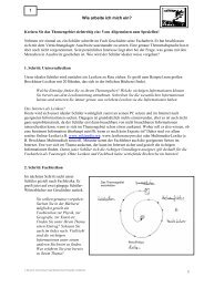 Was gehört zu einer Facharbeit - der Gesamtschule Haspe