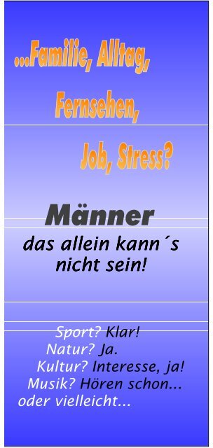 Sänger gesucht: Werbeflyer (hier klicken) - Gesangverein 1862 ...