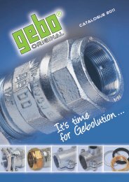 Catalogue - Gebo Armaturen GmbH