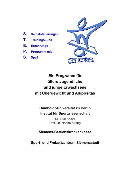 Ein Programm für ältere Jugendliche und junge Erwachsene mit ...