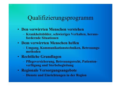 Tagesmütter für Demenzkranke [Schreibgeschützt]