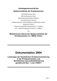 Dokumentation 2004 - Gesundheit Berlin eV