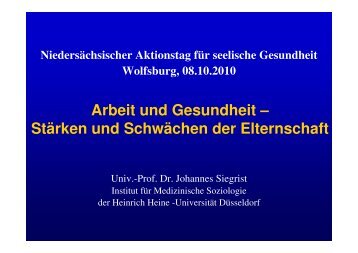 Vortrag als PDF - Landesvereinigung für Gesundheit Niedersachsen