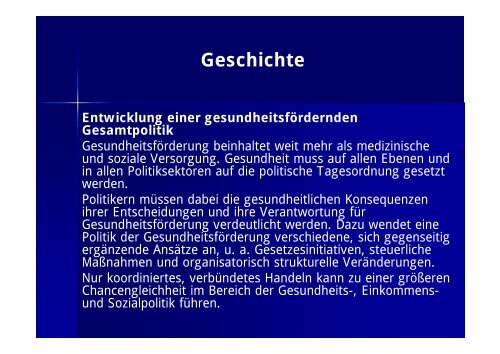 GesundheitsfÃ¶rdernde Gesamtpolitik