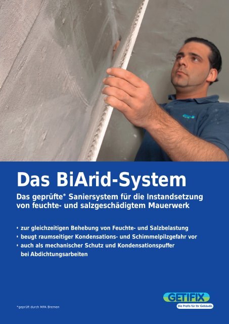 Handzettel BiArid - Getifix