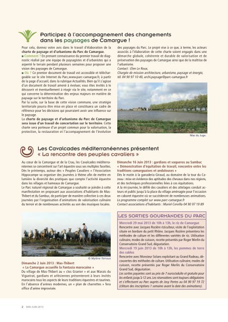 Mise en page 1 - Parc naturel régional de Camargue