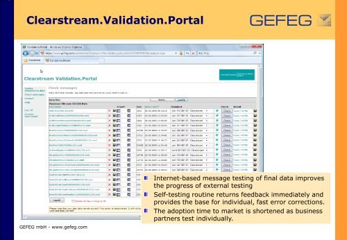SWIFT Standards Developer Kit case study - GEFEG.FX