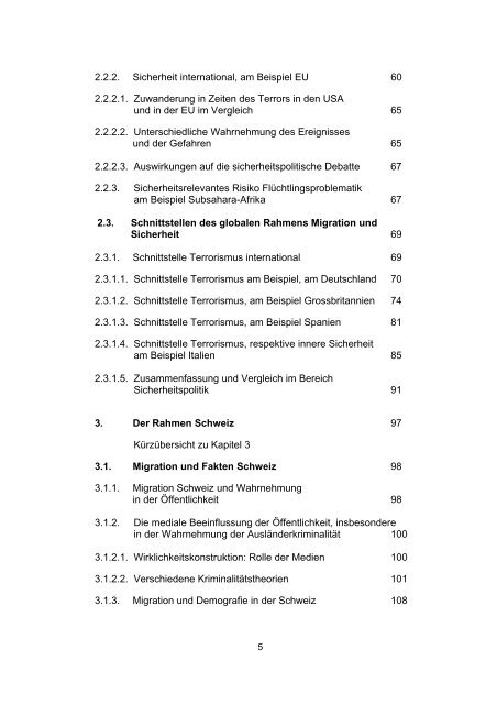 DIE SCHWEIZERISCHE MIGRATIONSPOLITIK IM KONTEXT ... - Fiala