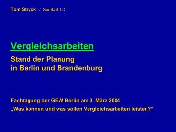 Referat Tom Stryck (pdf / 279 kb) - GEW - Berlin