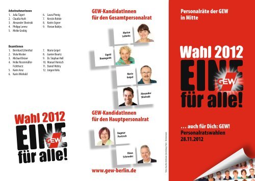 KandidatInnen-Flyer - GEW - Berlin