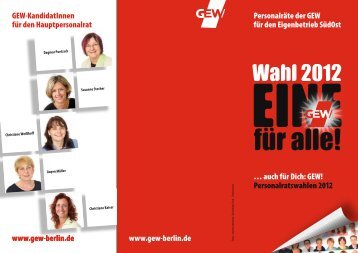 KandidatInnen-Flyer - GEW - Berlin