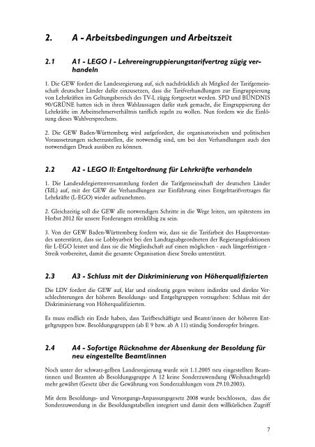 2. A - Gewerkschaft  Erziehung und Wissenschaft Baden-Württemberg