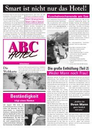 Hotel magazine 2002 - Abc-Hotel Garni