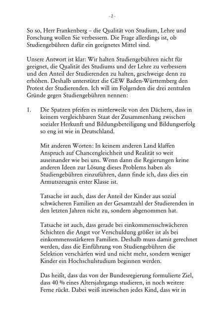Rainer Dahlem - Gewerkschaft Erziehung und Wissenschaft Baden ...