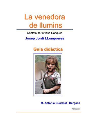 La venedora de llumins - Institució Cultural del CIC