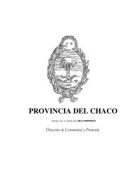 PROVINCIA DEL CHACO