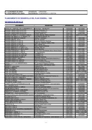 planeamiento de desarrollo del plan general - Ajuntament de Xàbia