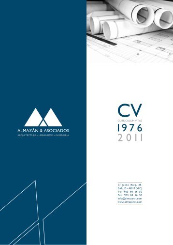 Descargue el CV - Estudio de Arquitectura Almazán & Asociados