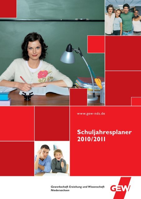 Schuljahresplaner 2010/2011 - GEW Niedersachsen