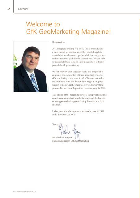 GfK GeoMarketing Magazine 04|2011