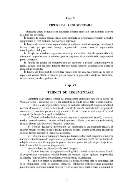 Download pdf teoria argumentarii - Student pe net