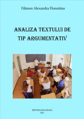 analiza textului argumentativ