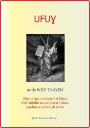 adlis WISS TNAYEN - Tarifit.info