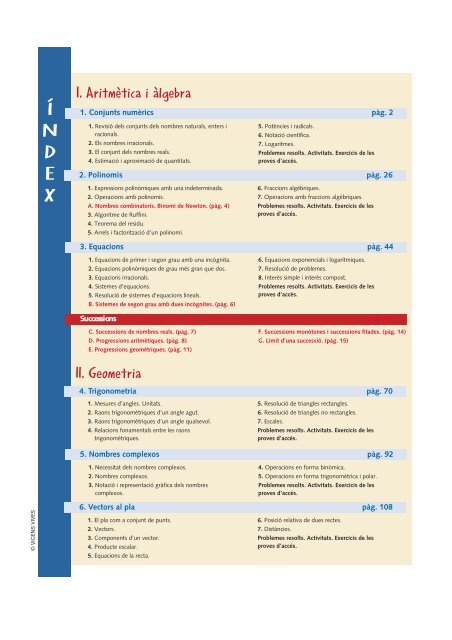 SEPARATA MATEMATIQUES X FP (GS) CY85_. - IOC