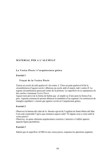 Passeig matemàtic per Catalunya Teresa Ticó Angerri Curs 1999-2000